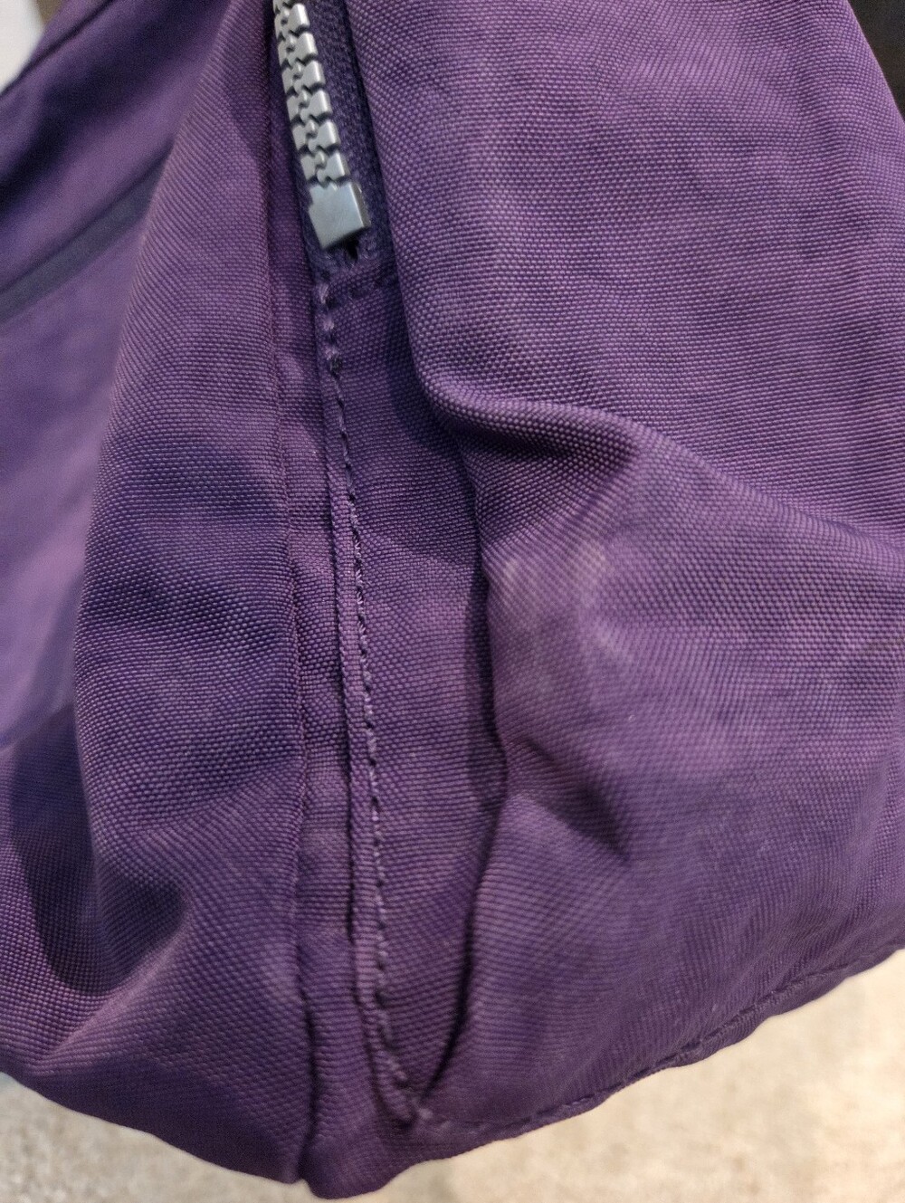Kipling Deep Purple Gabbie Crossbody Bag with Monkey Charm - Picture 15 of 16